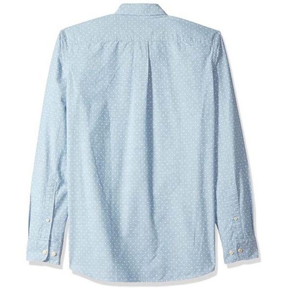 NWT Goodthreads Mens Sz LT Chambray Shirt - Picture 2 of 5